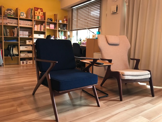 北欧デザイン家具クロッケン」の1人掛けソファ使用例。 | ibukiya ブログ